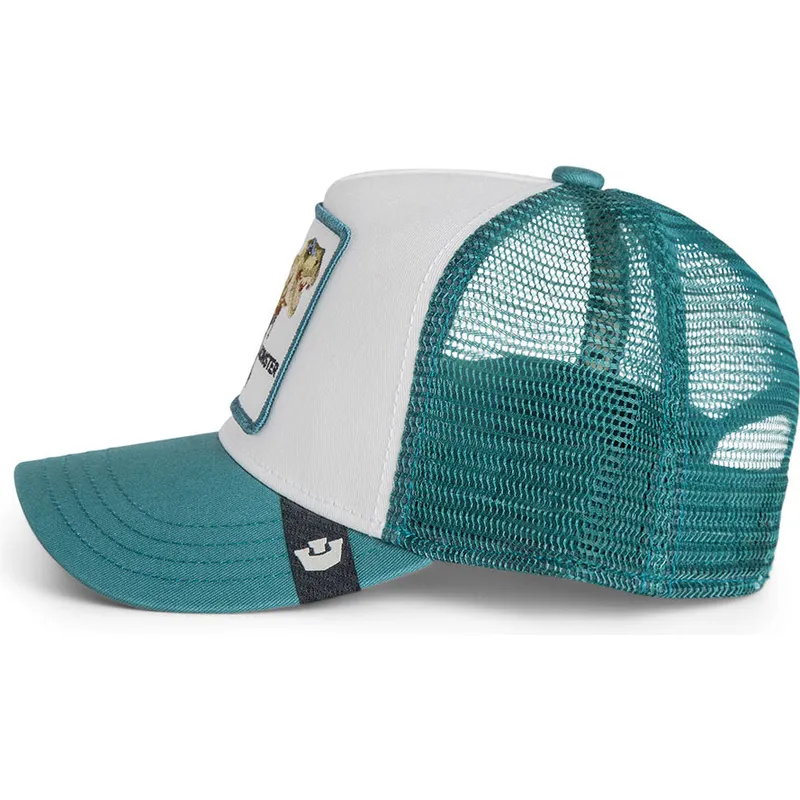 cappellino-trucker-verde-per-bambino-t-rex-dinosauro-sea-monster-the-farm-di-goorin-bros