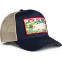 cappellino-trucker-blu-marino-maiale-livin-the-dream-greener-grass-the-farm-di-goorin-bros