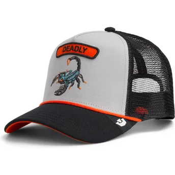 Cappellino trucker grigio scorpione Pop Rocker Scorpion The Farm di Goorin Bros.