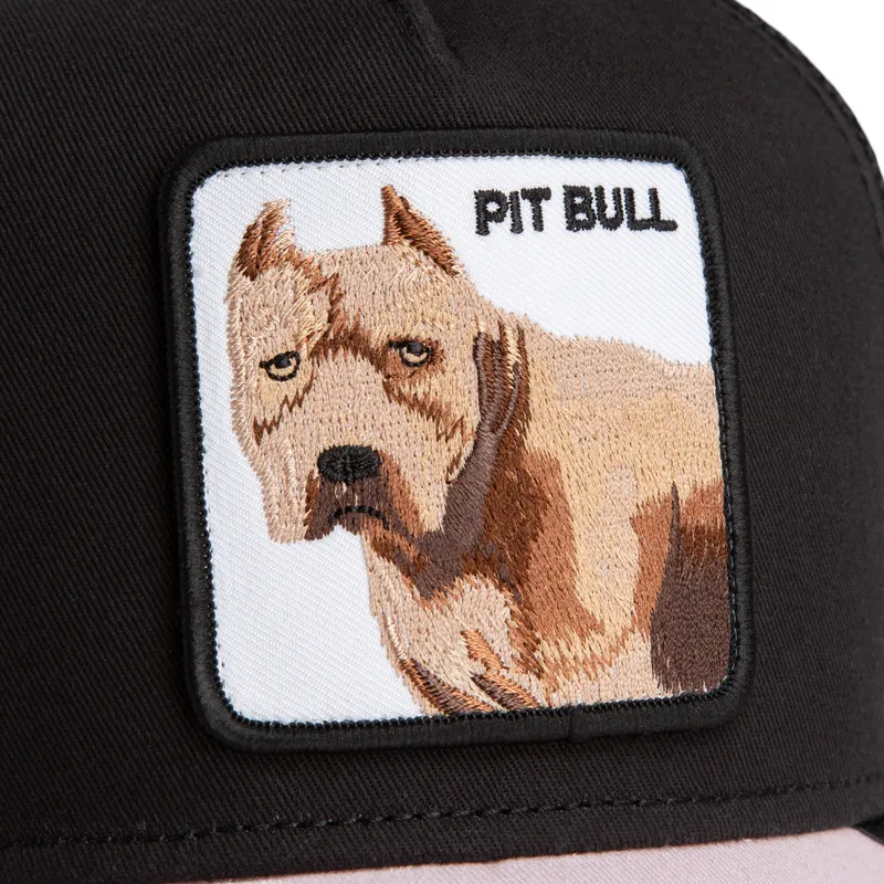 svart-trucker-keps-whisper-the-pitbull-the-farm-fran-goorin-bros