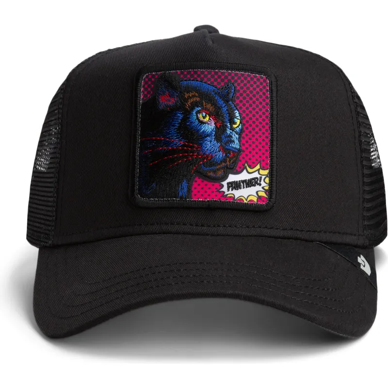 sort-trucker-kasket-med-panter-panther-pop-art-2-the-farm-fra-goorin-bros