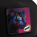 cappellino-trucker-nero-pantera-panther-pop-art-2-the-farm-di-goorin-bros