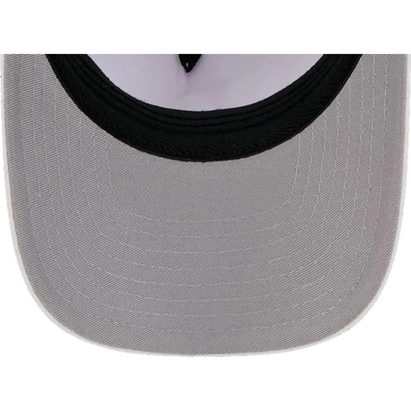 hvid-buet-kasket-justerbar-39thirty-m-crown-a-frame-fra-los-angeles-dodgers-mlb-fra-new-era