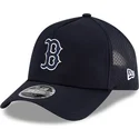 trucker-kasket-marinebla-med-marineblat-logo-9forty-apex-bp-fra-boston-red-sox-mlb-fra-new-era
