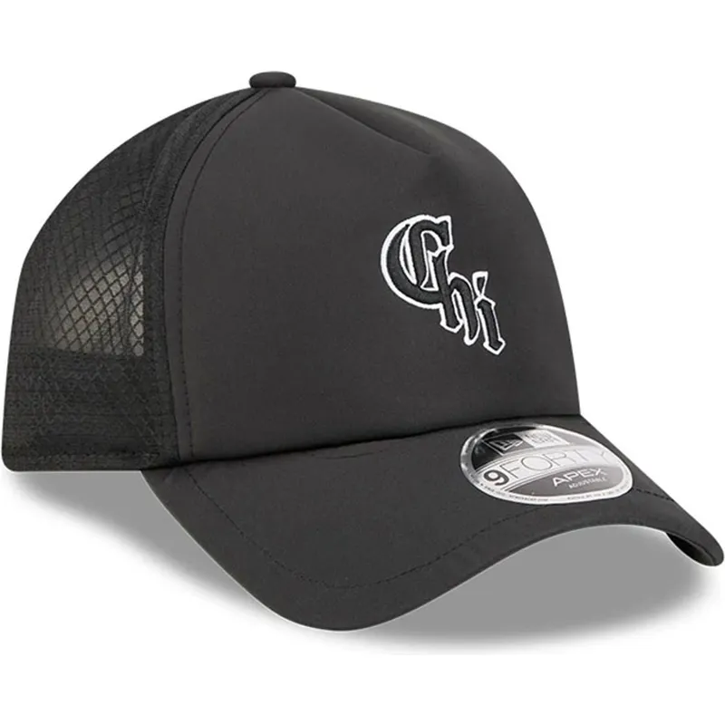 trucker-kasket-sort-9forty-apex-bp-chi-fra-chicago-white-sox-mlb-fra-new-era