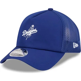 New Era 9FORTY APEX BP Los Angeles Dodgers MLB Blue Trucker Hat