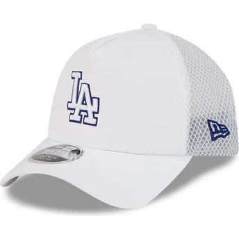 Hvid trucker-kasket 9FORTY APEX Batting Practice fra Los Angeles Dodgers MLB fra New Era