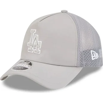 Grå trucker-kasket 9FORTY APEX BP fra Los Angeles Dodgers MLB fra New Era