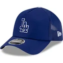 casquette-trucker-bleue-9forty-apex-batting-practice-los-angeles-dodgers-mlb-new-era