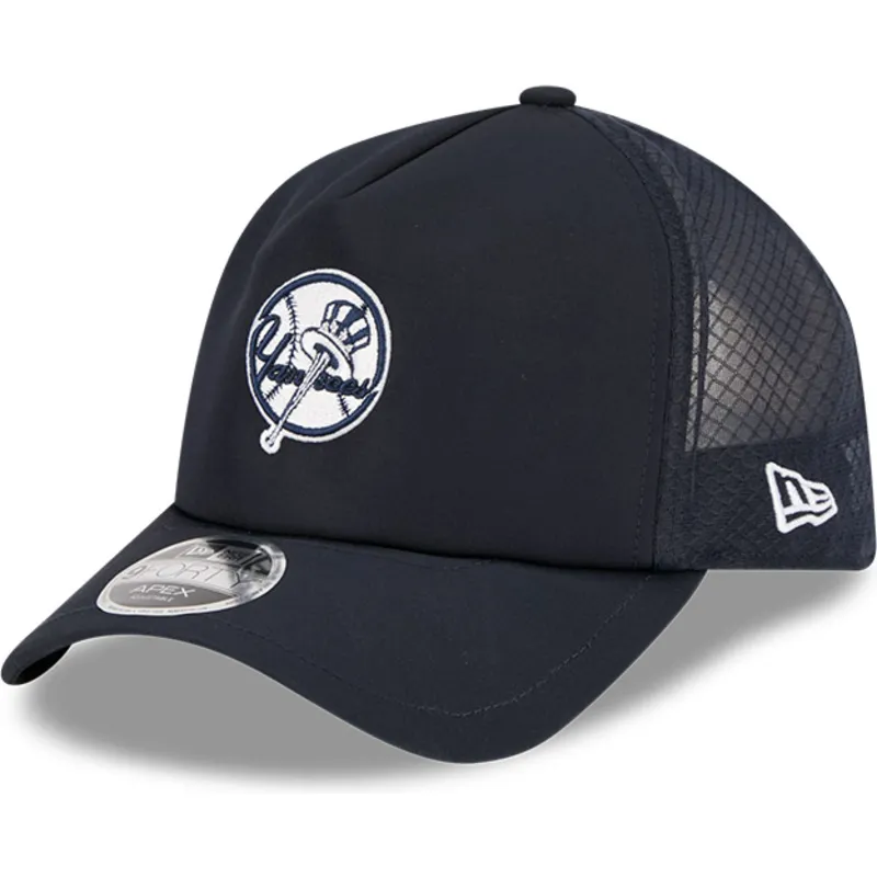 marinebla-trucker-kasket-9forty-apex-batting-practice-alt-logo-fra-new-york-yankees-mlb-fra-new-era