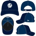 casquette-trucker-bleue-marine-9forty-apex-batting-practice-alt-logo-new-york-yankees-mlb-new-era