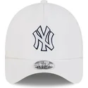 weisse-trucker-kappe-9forty-apex-batting-practice-der-new-york-yankees-mlb-von-new-era