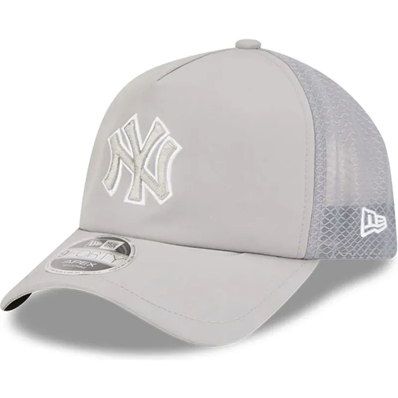 graue-trucker-kappe-mit-grauem-logo-9forty-apex-batting-practice-der-new-york-yankees-mlb-von-new-era