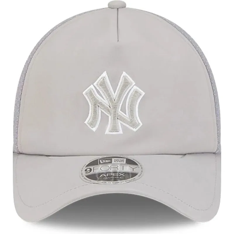 graue-trucker-kappe-mit-grauem-logo-9forty-apex-batting-practice-der-new-york-yankees-mlb-von-new-era