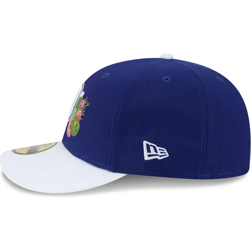 blaue-und-weisse-gebogene-kappe-59fifty-spring-training-der-los-angeles-dodgers-mlb-von-new-era