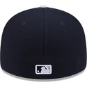 cappellino-curvo-blu-marino-e-bianco-aderente-59fifty-spring-training-di-new-york-yankees-mlb-di-new-era