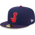 new-era-flat-brim-59fifty-japan-2026-world-baseball-classic-navy-blue-fitted-cap