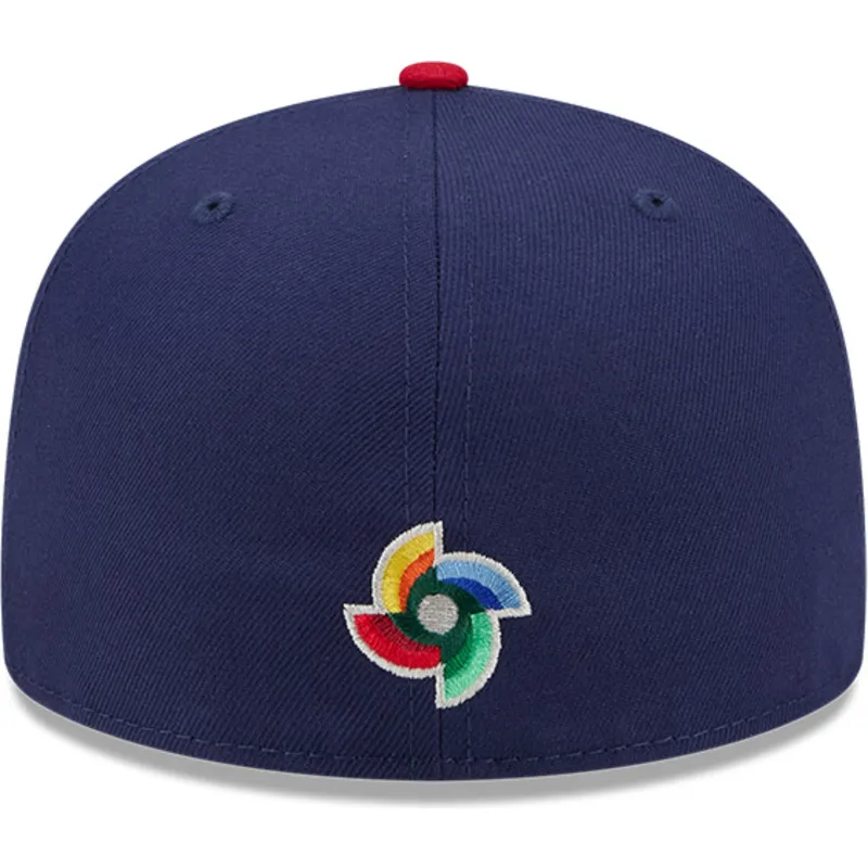 casquette-plate-bleue-marine-ajustee-59fifty-japan-2026-world-baseball-classic-new-era