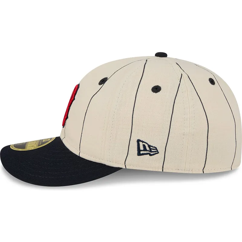 buet-beige-fitted-kasket-59fifty-retro-crown-linen-fra-boston-red-sox-mlb-fra-new-era