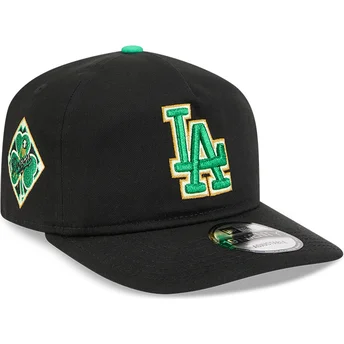 Cappellino curvo nero snapback 19TWENTY Saint Patrick's Day dei Los Angeles Dodgers MLB di New Era