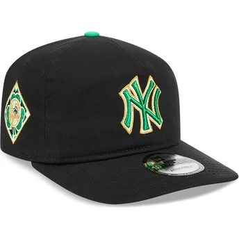 Buet sort snapback kasket 19TWENTY Saint Patrick's Day fra New York Yankees MLB fra New Era