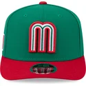 gron-og-rod-buet-kasket-snapback-9seventy-stretch-snap-mexico-2026-world-baseball-classic-fra-new-era