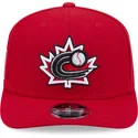 rote-gebogene-snapback-kappe-9seventy-stretch-snap-canada-2026-world-baseball-classic-von-new-era