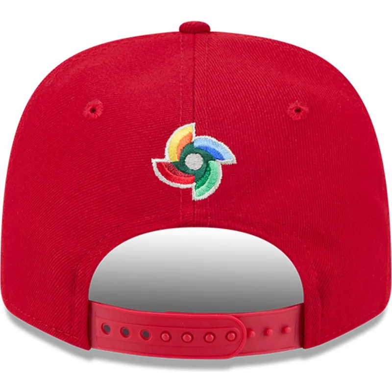 cappellino-curvo-rosso-snapback-9seventy-stretch-snap-canada-2026-world-baseball-classic-di-new-era