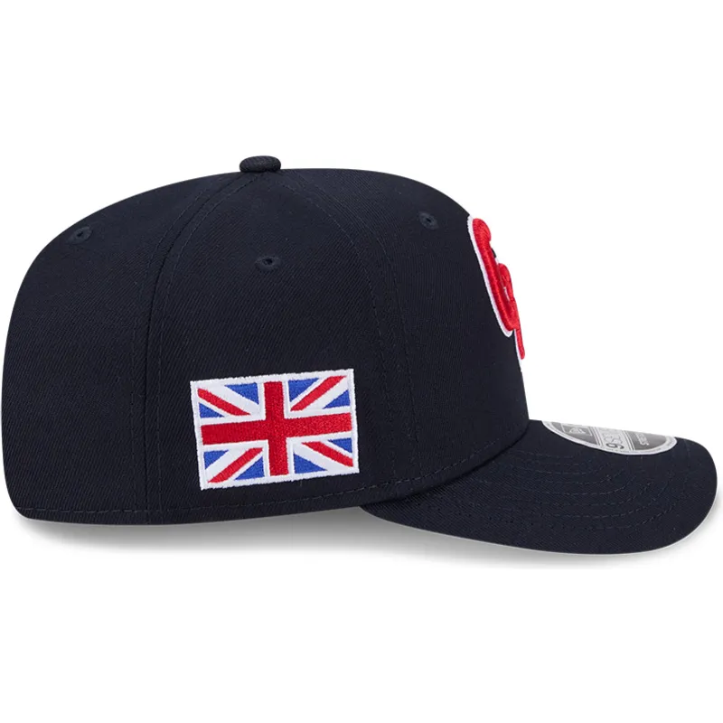casquette-courbee-bleue-marine-snapback-9seventy-stretch-snap-great-britain-2026-world-baseball-classic-new-era