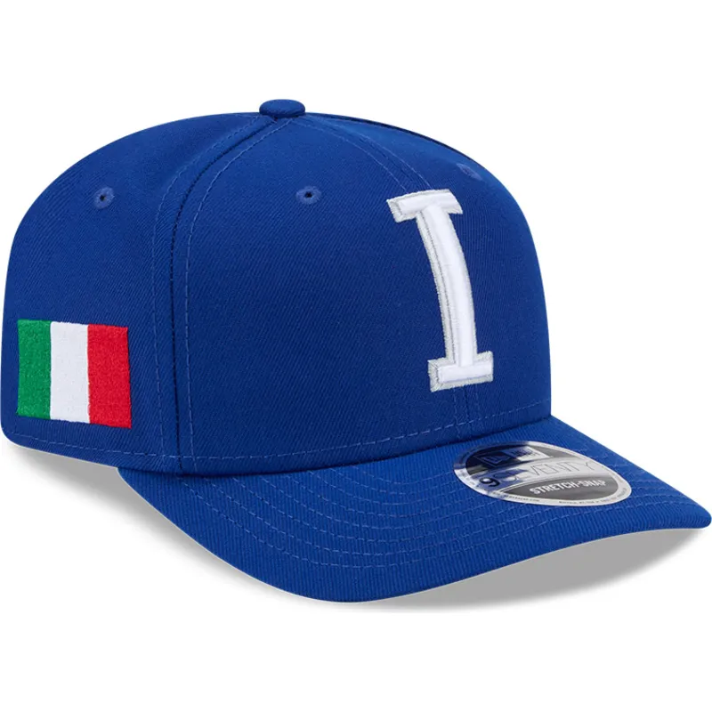 cappellino-curvo-blu-snapback-9seventy-stretch-snap-italy-2026-world-baseball-classic-di-new-era
