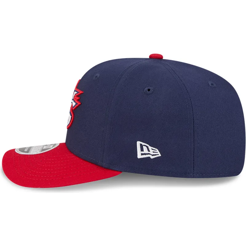 casquette-courbee-bleue-marine-et-rouge-snapback-9seventy-stretch-snap-usa-2026-world-baseball-classic-new-era