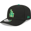 cappellino-curvo-nero-snapback-9seventy-stretch-snap-saint-patrick-s-day-dei-los-angeles-dodgers-mlb-di-new-era