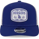 casquette-trucker-bleue-9seventy-stretch-snap-patch-los-angeles-dodgers-mlb-new-era