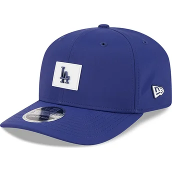 Blå kurvad keps snapback 9SEVENTY Stretch Snap Clubhouse Los Angeles Dodgers MLB från New Era