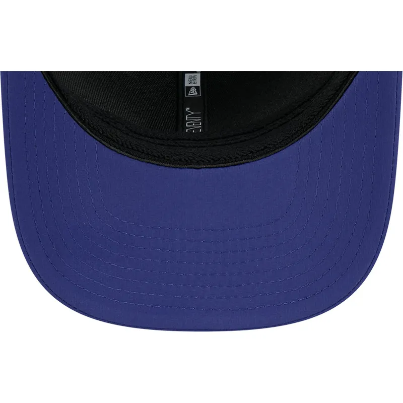 casquette-courbee-bleue-snapback-9seventy-stretch-snap-clubhouse-los-angeles-dodgers-mlb-new-era
