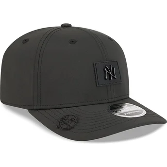 Cappellino curvo nero snapback 9SEVENTY Stretch Snap Clubhouse dei New York Yankees MLB di New Era