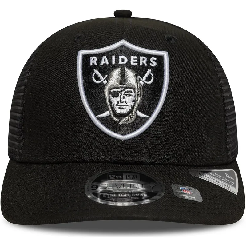cappellino-trucker-nero-9seventy-stretch-snap-eg-dei-las-vegas-raiders-nhl-di-new-era