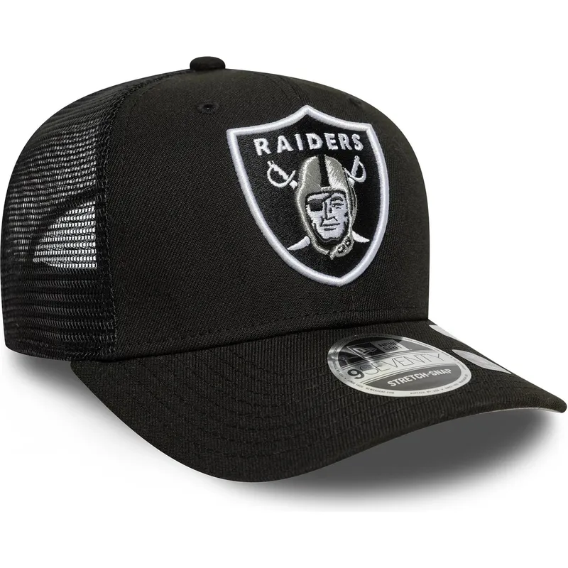 cappellino-trucker-nero-9seventy-stretch-snap-eg-dei-las-vegas-raiders-nhl-di-new-era