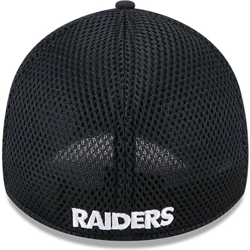 svart-justerad-trucker-keps-39thirty-evergreen-neo-fran-las-vegas-raiders-nfl-av-new-era