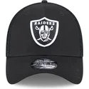 casquette-trucker-noire-ajustee-39thirty-evergreen-neo-las-vegas-raiders-nfl-new-era
