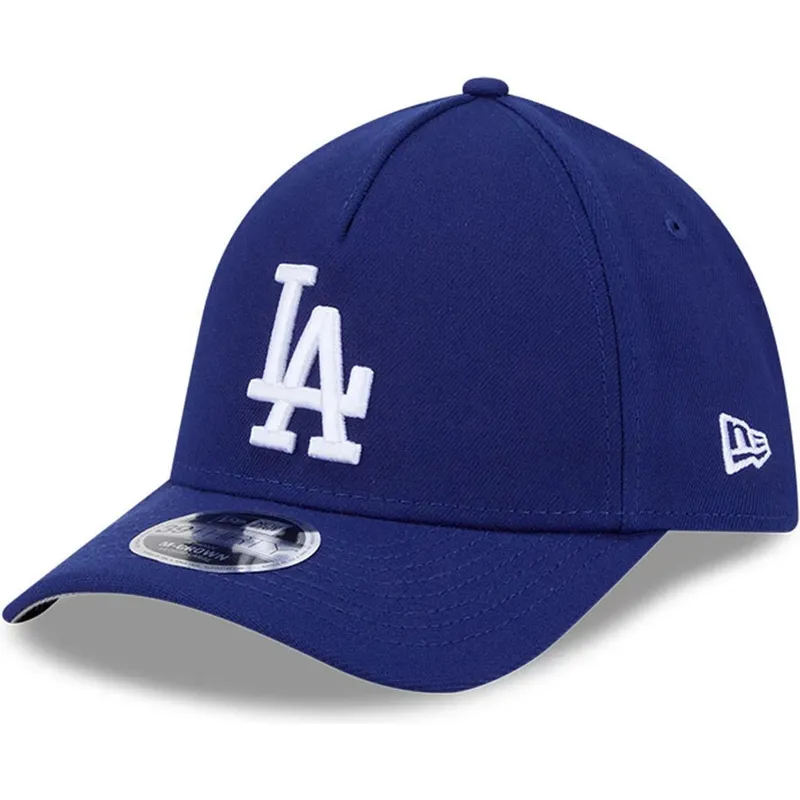 blaue-gebogene-verstellbare-39thirty-m-crown-a-frame-kappe-der-los-angeles-dodgers-mlb-von-new-era