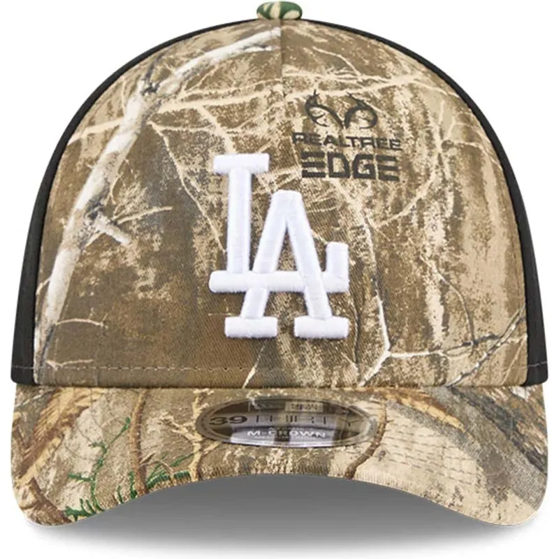 cappellino-curvo-mimetico-regolabile-39thirty-m-crown-a-frame-realtree-dei-los-angeles-dodgers-mlb-di-new-era