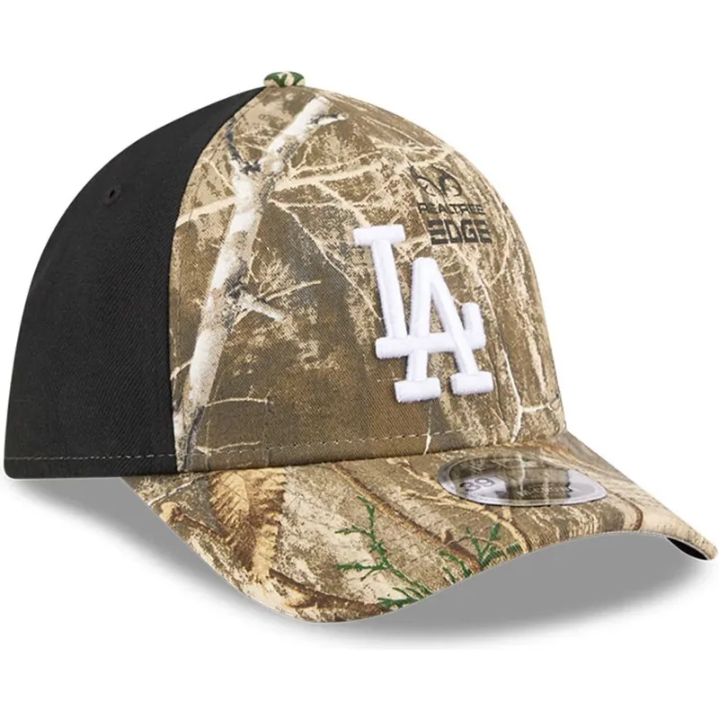 cappellino-curvo-mimetico-regolabile-39thirty-m-crown-a-frame-realtree-dei-los-angeles-dodgers-mlb-di-new-era