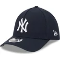 cappellino-curvo-blu-marino-regolabile-39thirty-m-crown-a-frame-dei-new-york-yankees-mlb-di-new-era