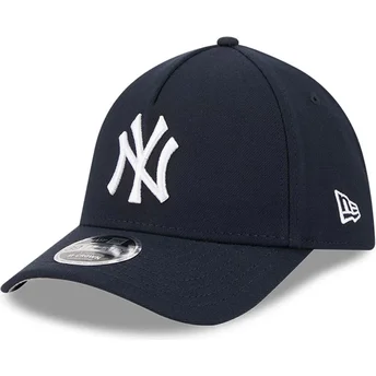 Gorra curva azul marino ajustada 39THIRTY M-Crown A Frame de New York Yankees MLB de New Era