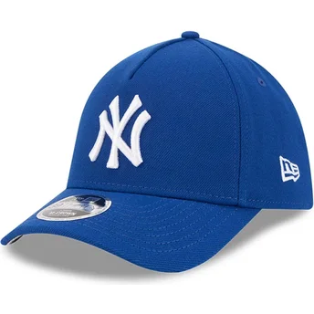 Blå buet kasket justerbar 39THIRTY M-Crown A Frame fra New York Yankees MLB fra New Era