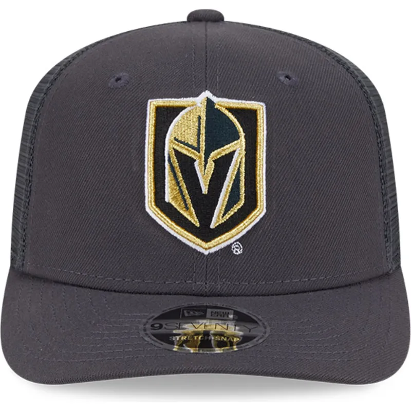 gra-trucker-kasket-9seventy-stretch-snap-evergreen-fra-vegas-golden-knights-nhl-fra-new-era
