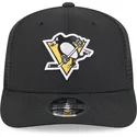 czarna-czapka-trucker-9seventy-stretch-snap-evergreen-pittsburgh-penguins-nhl-new-era
