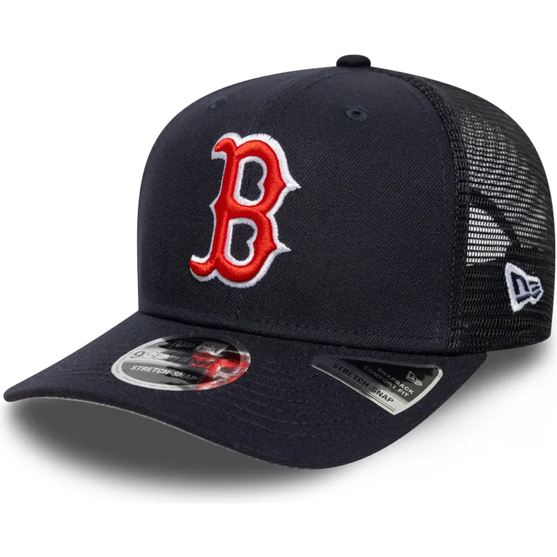 gorra-trucker-azul-marino-9seventy-stretch-snap-evergreen-de-boston-red-sox-mlb-de-new-era