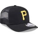 sort-9seventy-stretch-snap-evergreen-trucker-kasket-fra-pittsburgh-pirates-mlb-af-new-era